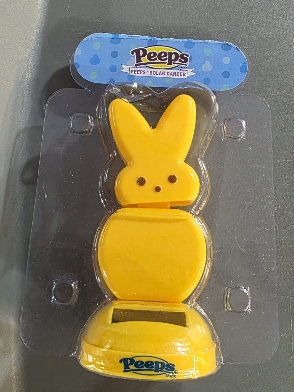 Peeps Yellow Solar Dancer Holiday Bunny